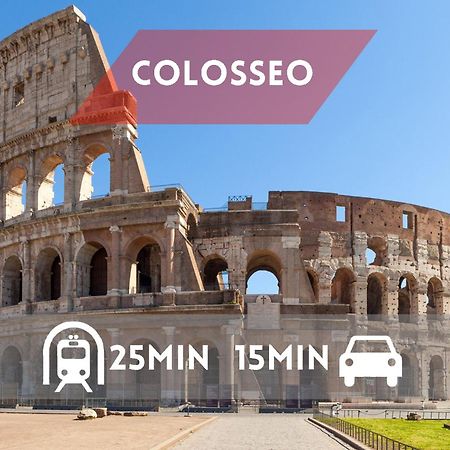 罗马-15Min Dal Colosseo- Aria Condizionata & Netflix Gratis公寓 外观 照片