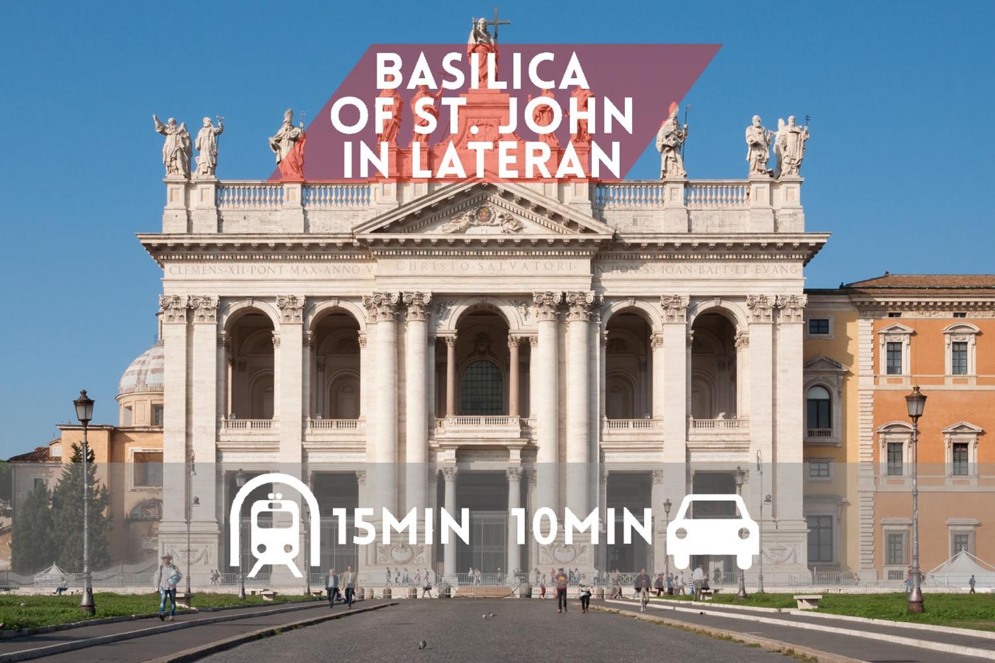 罗马-15Min Dal Colosseo- Aria Condizionata & Netflix Gratis公寓 外观 照片